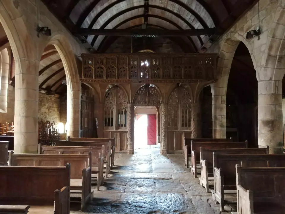 L'intérieur de l'église